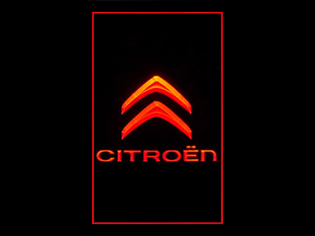 Citroen Motors LED Light Sign